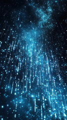 Futuristic ai translation and universal communication in space concept design