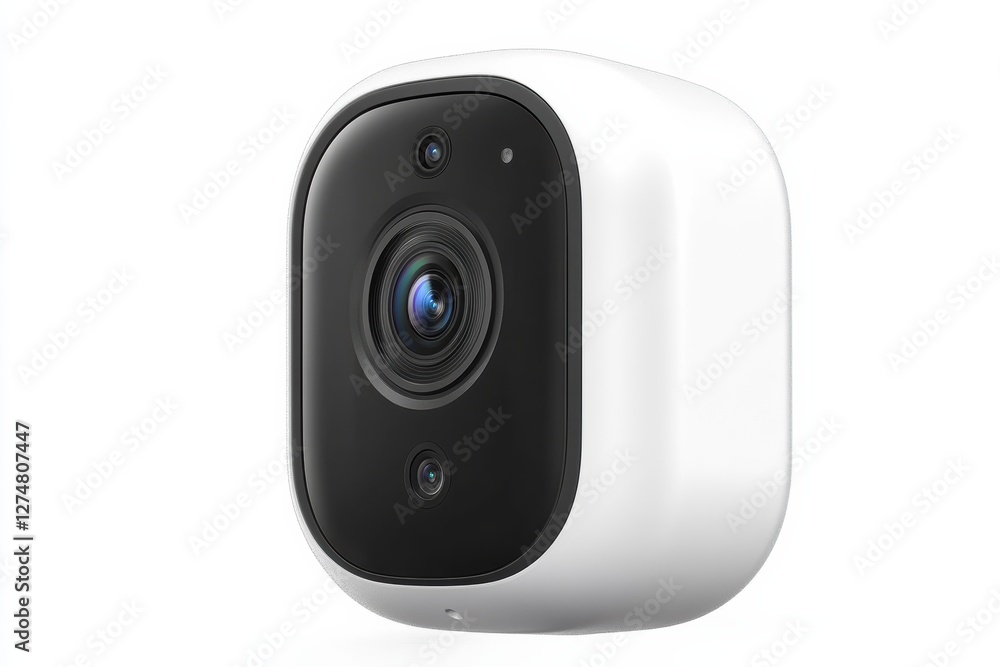 Aufkleber high-resolution motion detection camera suitable for home security and surveillance setups