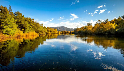 River Reflect Clear Detail