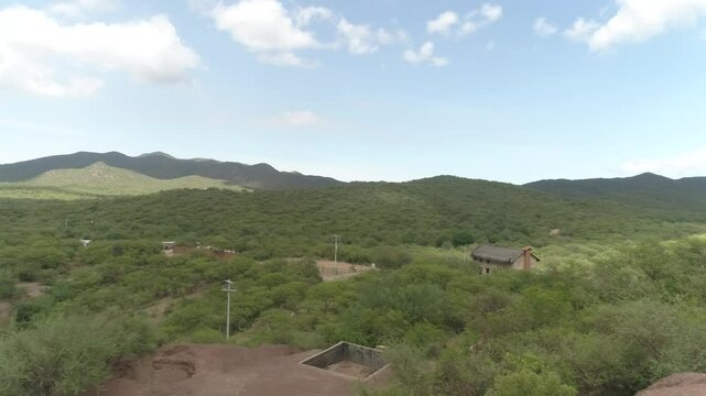 Aerial Views of La Ramona: The Iconic Chimney of El Triunfo, Baja California Sur