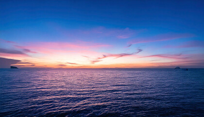 Twilight Waters Pastel Skies