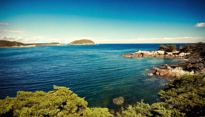 Aged Coast Film Grain Scenes