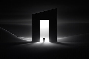 Ein Weg ins Licht: Symbolik der Hoffnung und Möglichkeiten

