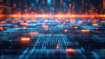 Digital Network Abstract