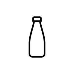 Bottle icon vector illustration. bottle sign and symbol