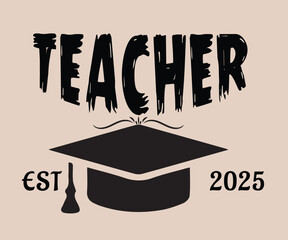 Teacher T-shirt Design 