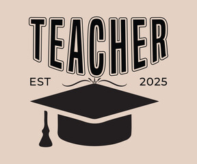 Teacher T-shirt Design 