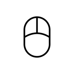 Mouse icon vector illustration. click sign and symbol. pointer icon vector.