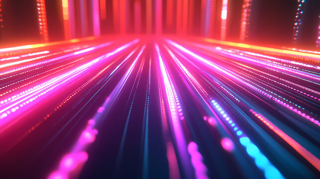 futuristic parallel lines