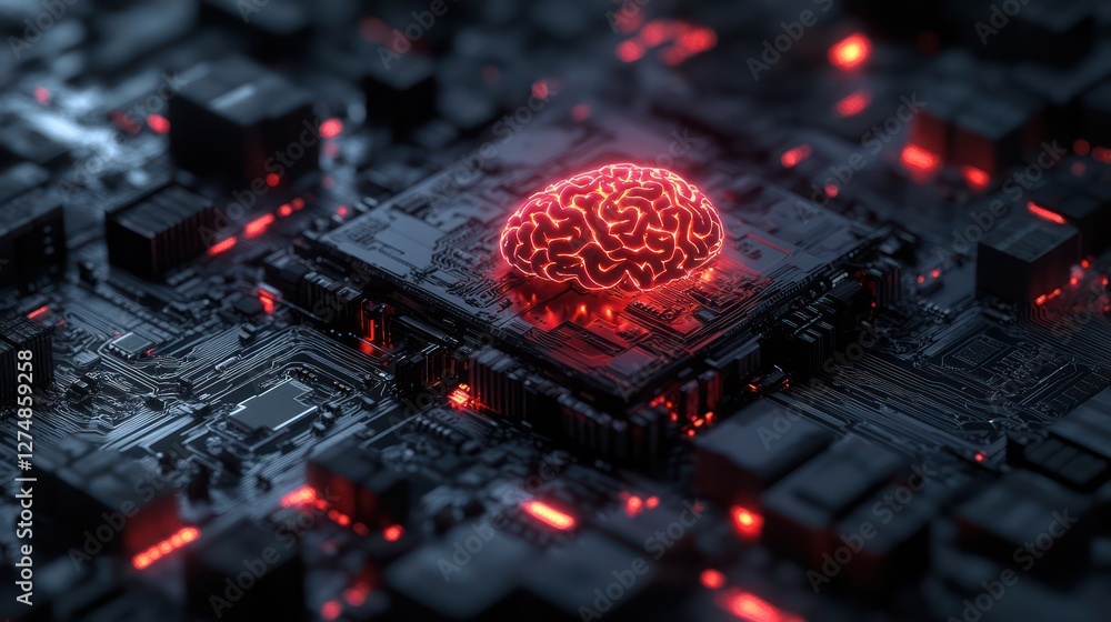 Poster artificial intelligence: brainpower in circuitry