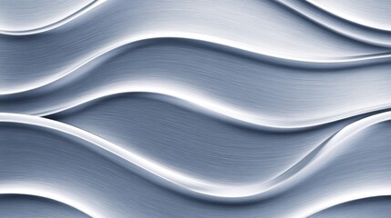 Obraz premium Abstract Silver Wave Background Design Wallpaper