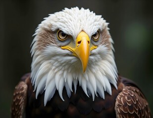 Obraz premium Portrait of an eagle.