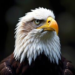 Obraz premium Portrait of an eagle.