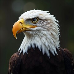 Fototapeta premium Portrait of an eagle.
