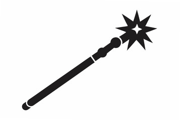 magic wand  silhouette