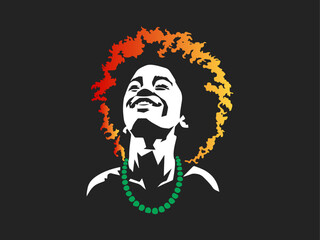 afro hair girl silhouette, afro girl face silhouette, black girl  woman wearing sunglasses, girl smiling, juneteenth vector