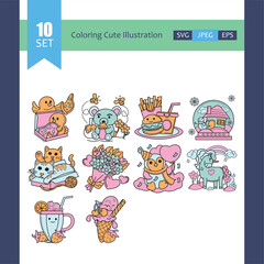 Cute Illustration Collection for Kids