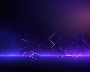 Obraz premium Futuristic background with blue and pink light. Digital display for technology concept