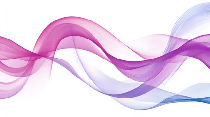 Abstract wavy lines, colorful gradient, smooth transitions, background design, for digital art, website, or graphic design