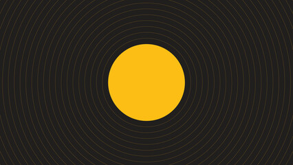 Illustration background sun light boho unique design abstract