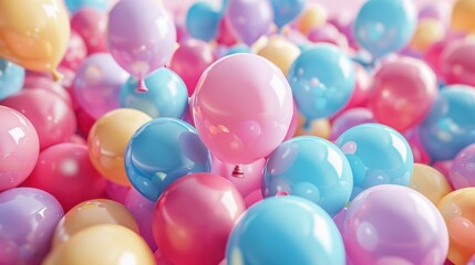 Balloons: Helium or air-filled balloons in various colors, shapes, and sizes, perfect for decorating party spaces or adding excitement to games and activities.
