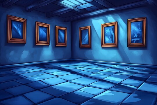 Artworks in the Exhibition Hall of the Cultural Center