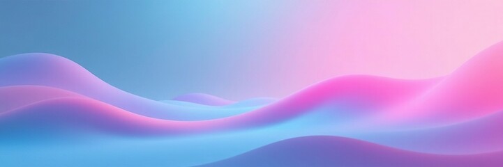 Fototapeta premium Soft pink and blue gradient stripes with neon accents and subtle shimmering, shimmering, gentle, soothing