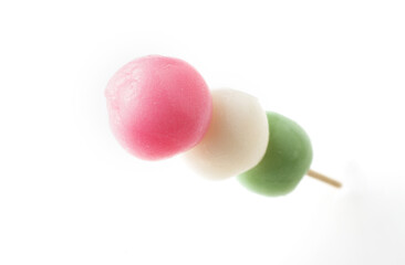 三色団子　　白バック