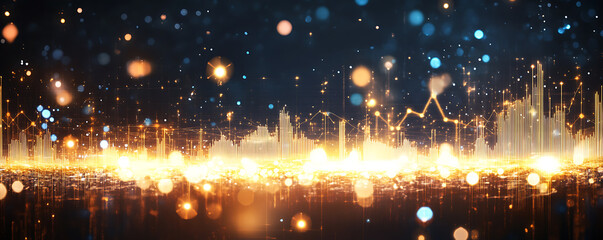 Gold investment and background image showing gold.