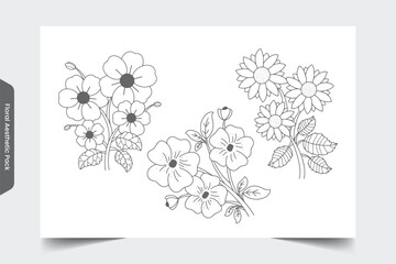 Floral Aesthetic Pack 11