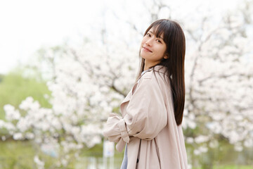 Naklejka premium 美しい日本女性