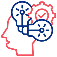 SWOT Analysis ,Icon,Symbol Outline Color