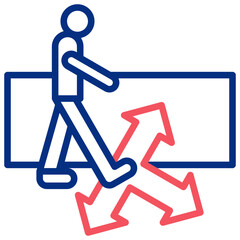 SWOT Analysis ,Icon,Symbol Outline Color