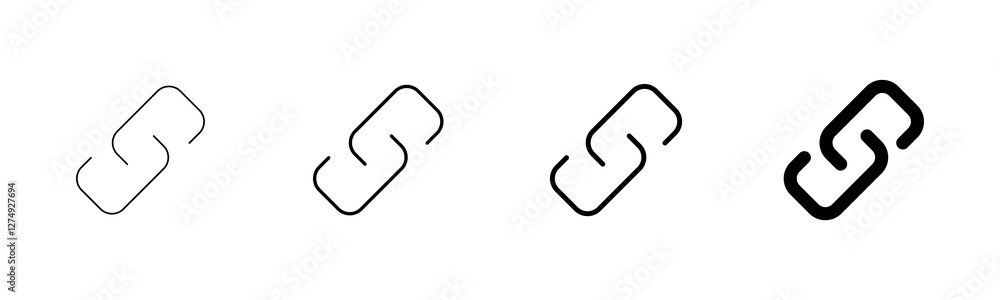 Poster external link symbol icon vector. link icon isolated on white background. link vector icon. hyperlin
