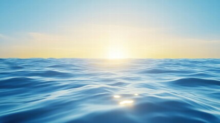 Fototapeta premium Ocean Waves at Sunset