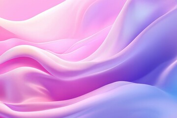 Obraz premium Gradient smooth curved flowing cloth waves for background textures and presentation