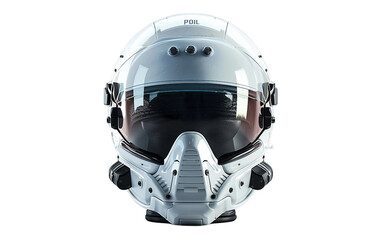 Police Riot Helmet on transparent background PNG.