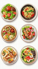 Delicious Food Platter: A Visual Feast of Culinary Delights