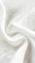 White Linen Fabric Texture - Soft, Smooth, and Elegant