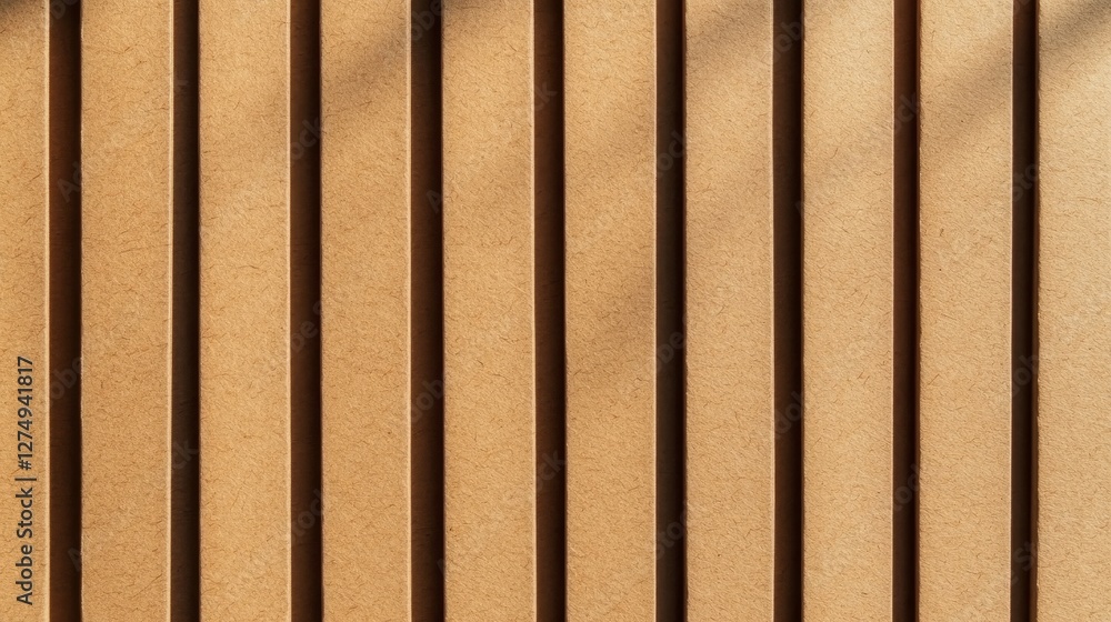 Poster close-up of unique textured paper design with soft shadows and lines