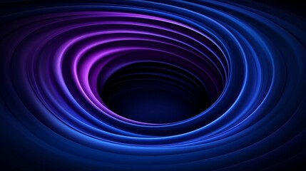 Swirling Vortex of Deep Blues and Purples Creating a Stunning Visual Effect