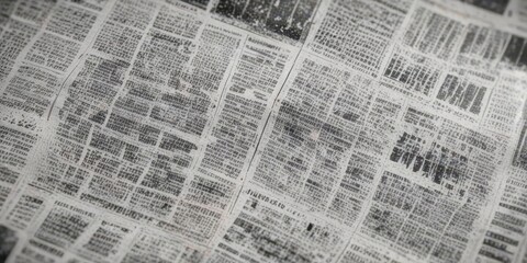newspaper halftone abstract with scattered tears and creases,  dot pattern,  old paper,  worn paper