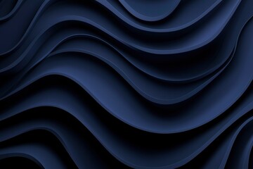 Abstract dark blue wavy design background