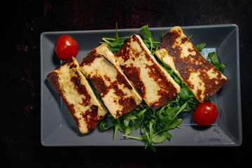 Halloumi, Lebanese cuisine, the famous meze