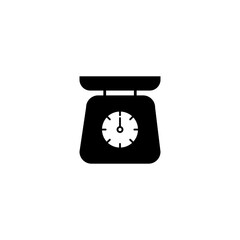 Kitchen scales vector simple illustration for web and app..eps