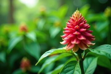 Tongkat Ali plant in a botanical garden or conservatory, greenery, horticulture