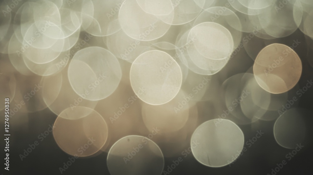 Aufkleber abstract bokeh lights, soft focus, blurred background. possible use background for design projects