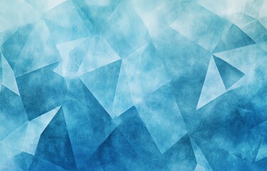 Abstract blue geometric texture background design