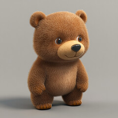 Cute 3D Bear
