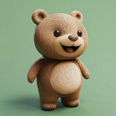 Cute 3D Bear